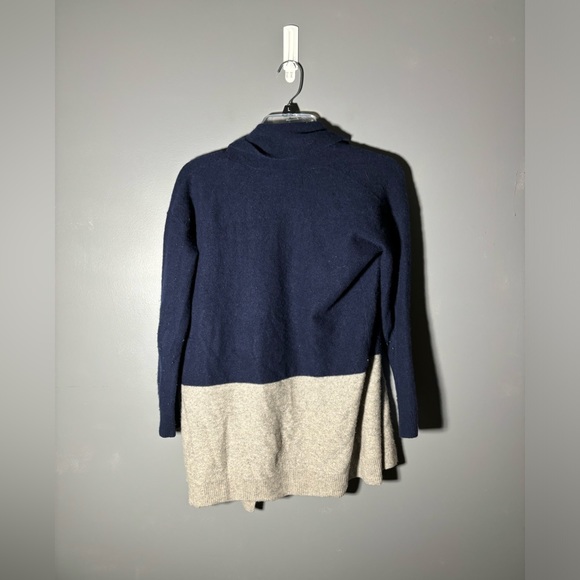 Lauren Ralph Lauren 100% Cashmere Color Block Cardigan Womens Size Small - Picture 3 of 4